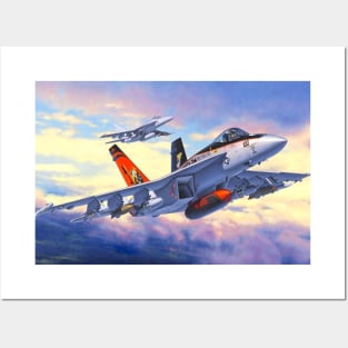 FA18 Hornet Posters and Art